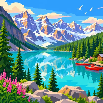 Illustration à colorier