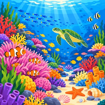 Illustration à colorier
